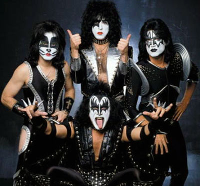 the band kiss depiction